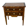 Rosewood veneer chest of drawers Transition Style