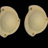 Appliques en verre de Murano Set de 2
