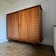 Vintage wardrobe with mirror