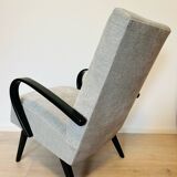Vintage Armchair by Jaroslav Smidek for Ton, 1960s