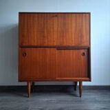 Vintage teak sideboard and secretary