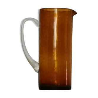 Biot amber pitcher