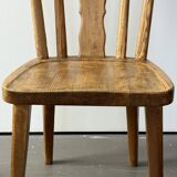 Paire de chaise en pin, probablement d'Axel Einar Hjort