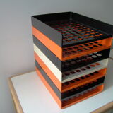 Set of vintage paper benches by Roger Tallon
