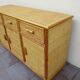 Buffet vintage en rotin années 70/80