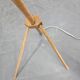 Rare Midcentury Floor Bambnoo and String Lamp, 1960s