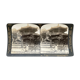 Old photography stereo, stereograph, luxury albumine 1903 Lama Temple, Beijing, China