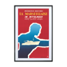 Affiche Marseillaise Messagerie Maritimes