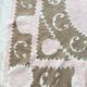 Vintage hand-embroidered tablecloth 137x142 cm