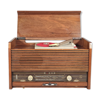 Poste radio vintage Bluetooth : Philips H4X 32 A /16 de 1963