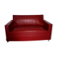 Red vintage sofa bed