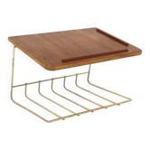 Scandinavian teak wall shelf, Sweden 1960s