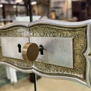 Art Deco bedroom wardrobe in walnut burl, made in the 1940s