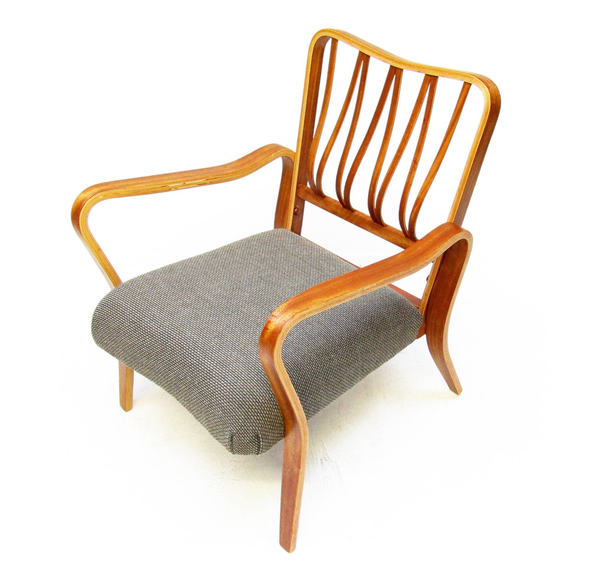 Two 1950s "Linden" Lounge Chairs in Teak by G A Jenkins