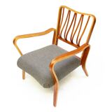 Two 1950s "Linden" Lounge Chairs in Teak by G A Jenkins