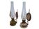 Coppia di Lampade Vintage DITMAR – Antiche Lampade a Olio Elettrificate con