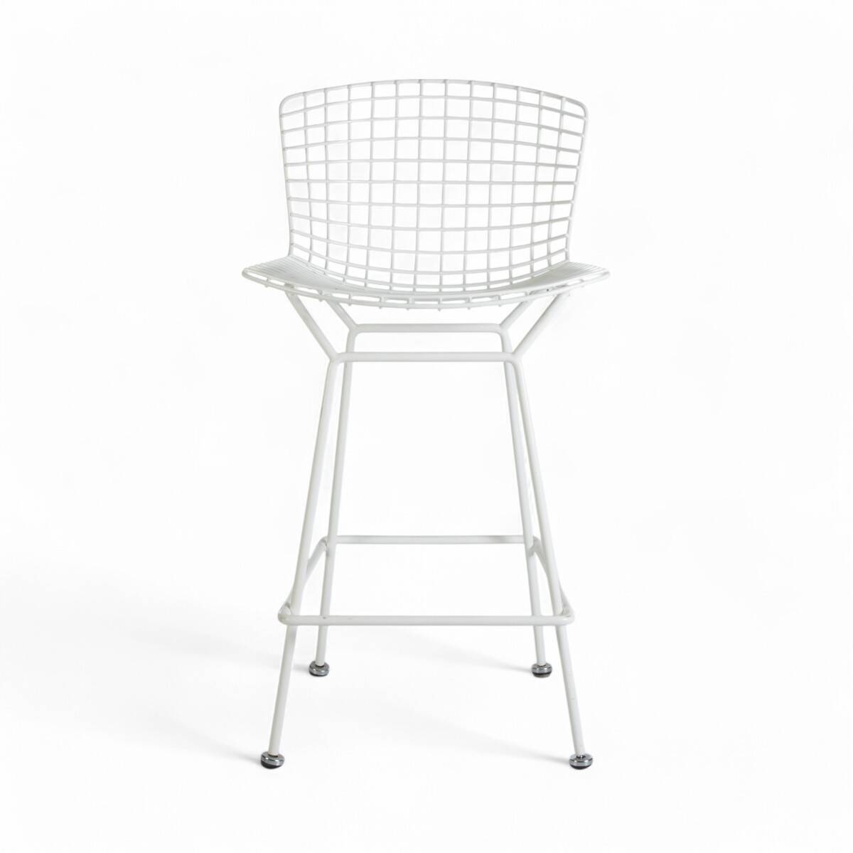 White Knoll Original Harry Bertoia 428 Wire Barstool