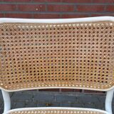 Cesca dining room chair designed by Marcel Breuer