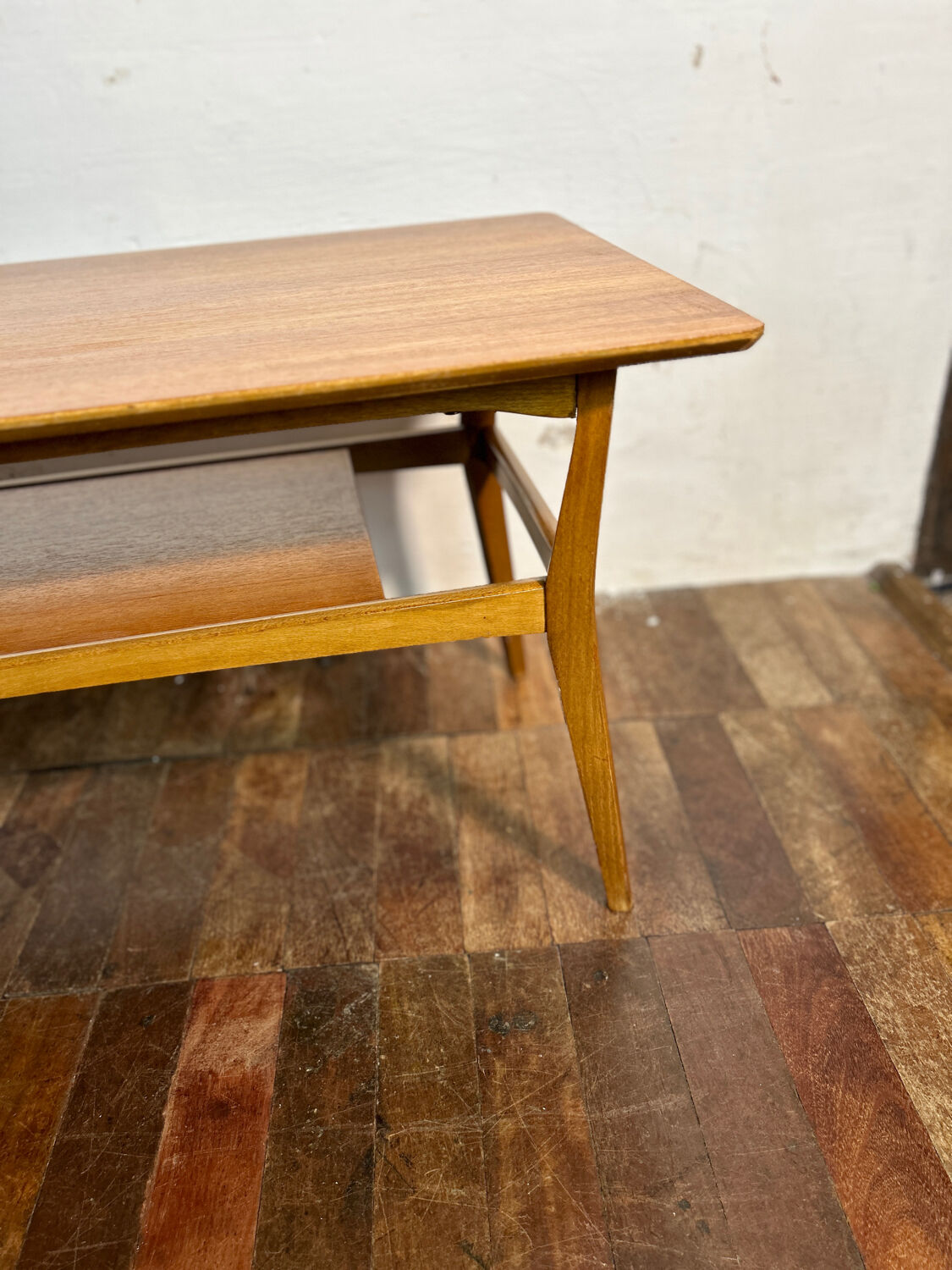 Mid Century Retro Vintage Teak Salon Table 1960