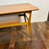 Mid Century Retro Vintage Teak Salon Table 1960