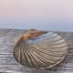 Silver-plated metal shell bowl