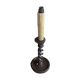 Wooden lamp foot