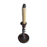 Wooden lamp foot