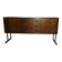 Mid-century modern sideboard in teak with metal legs, 1960s