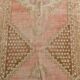 3x6 Turkish Pale Red & Brown Oriental Vintage Rug, 95x196Cm