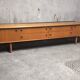 Vintage Scandinavian teak sideboard from the 1960s.