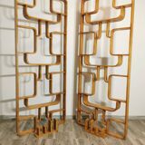 Paravents par Ludvik Volak pour Drevopodnik Holesov, 1950s, Set de 2