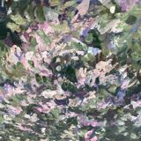 Oil painting on canvas signed dimensions: height -40cm- width -50cm-