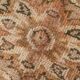 Tapis Oushak Vintage, Laine Fait Main, Beige et Pêche, 168x257 Cm