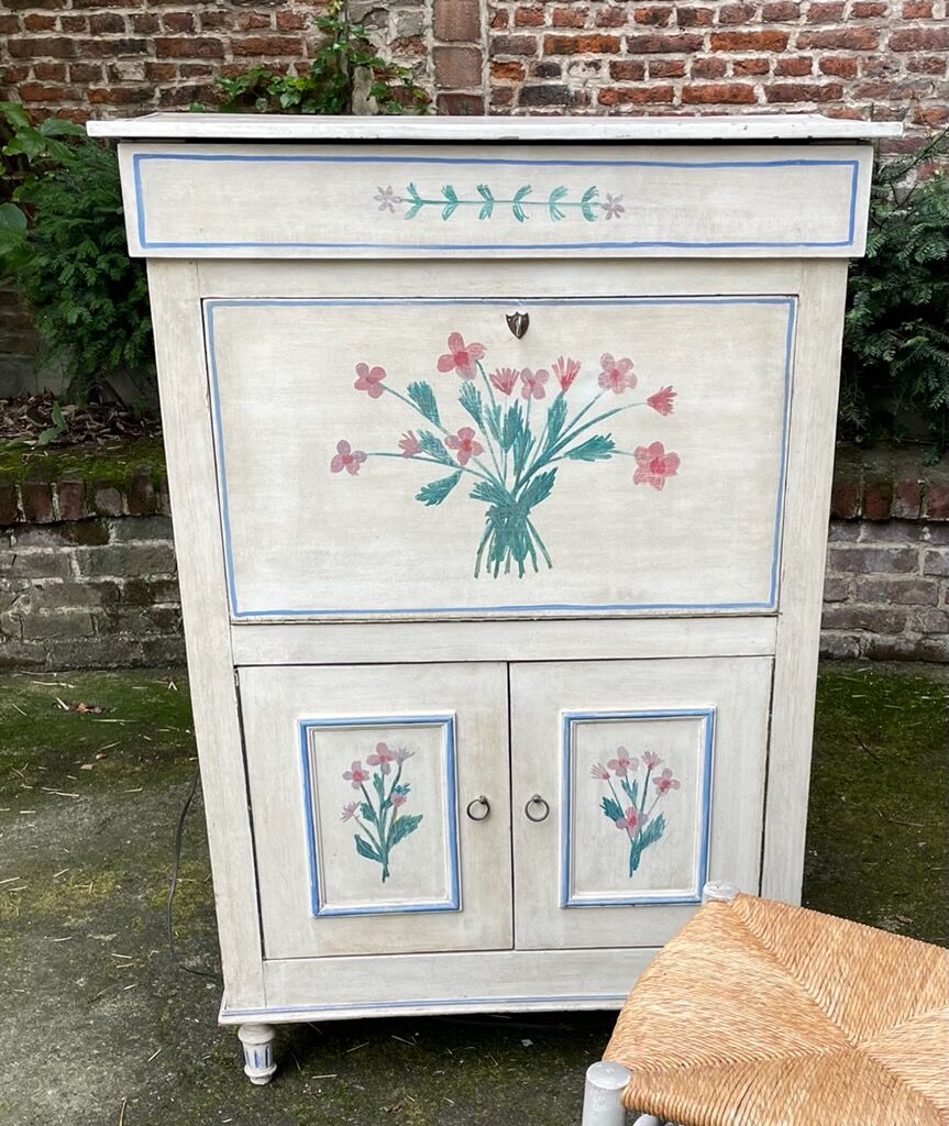 Former writing desk painted