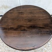 Table À Abattants Ercol 377 Orme Massif Vintage 1960 Design Ercolani