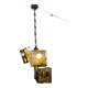 Murano glass pendant lamp by Toni Zuccheri Mazzega Edition 70s