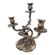 Candelabrum / Chandelier with 3 lights by Saglier Frères