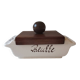 Vintage butter dish from the 1980s.