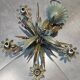 Chandelier, "Wheat Ears" suspension by Masca - circa 1970
