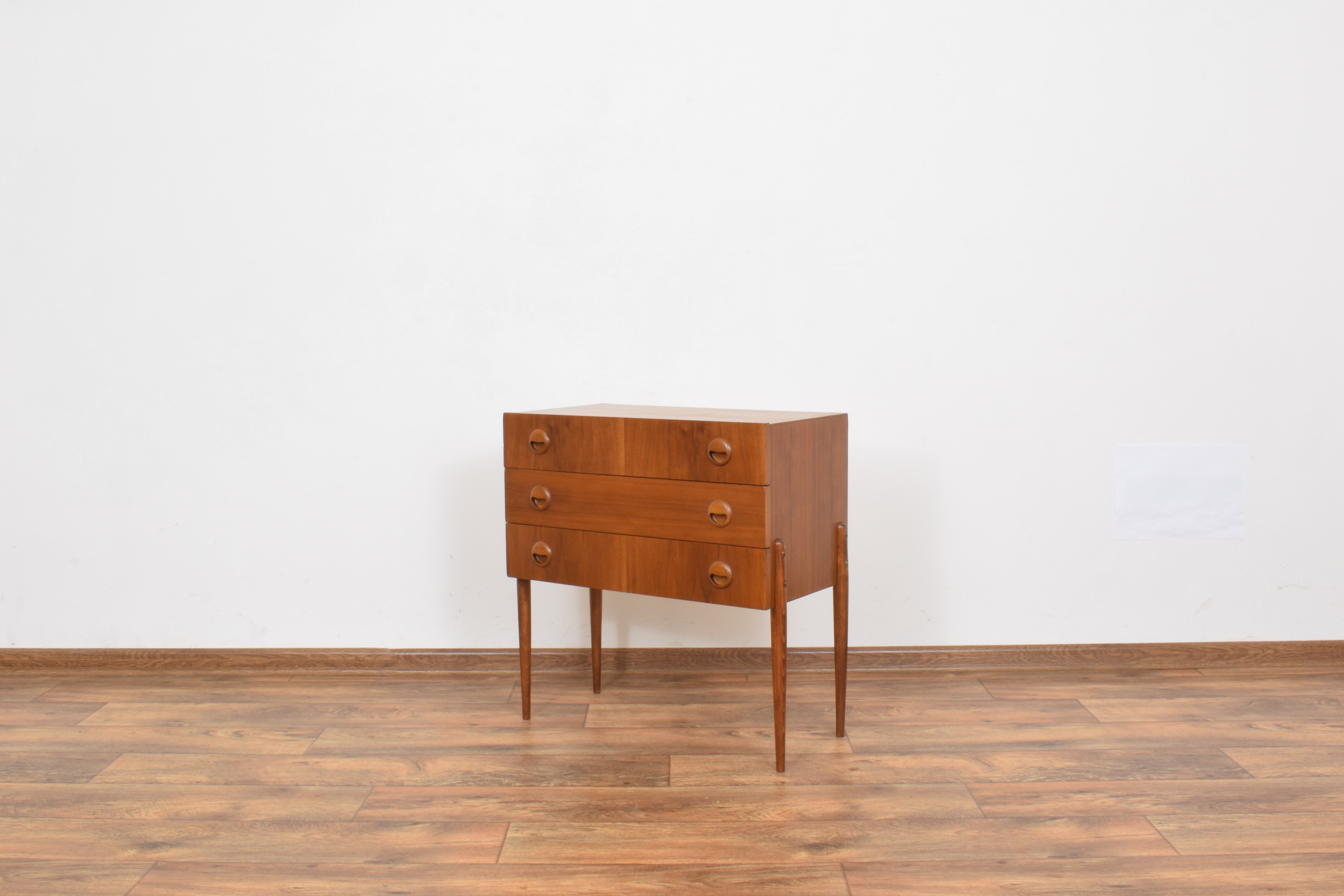 Mid Century Teak Chest Of Drawers From Hans Hawig Möbler, 1960s