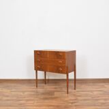 Mid Century Teak Chest Of Drawers From Hans Hawig Möbler, 1960s