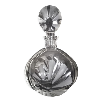 Art deco perfume bottle in crystal