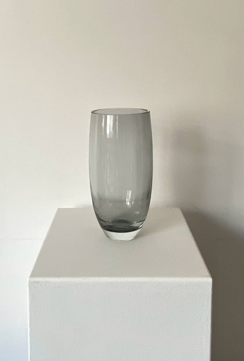 Large crystal vase