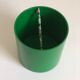 Anna Castelli Green ABS Plastic Vase edited by Kartell 1970