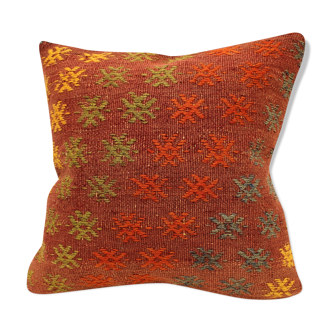 45x45 cm kilim cushion,vintage cushion cover