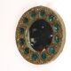 Vintage Scandinavian ceramic mirror 1960