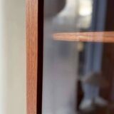 Teak display cabinet Omann Jun Danish design from the 1960s.
