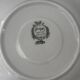 Superb cup and saucer with blue flowers, Limoges porcelain, monkey