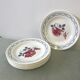 Plates old vintage Sarreguemines