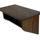 Vintage Danish rosewood wall shelf open floating shelf 60s design